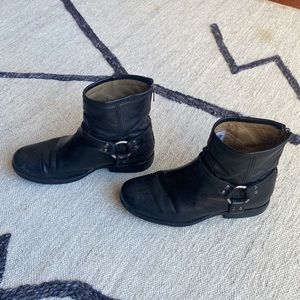 Frye short biker boots- women’s size 8